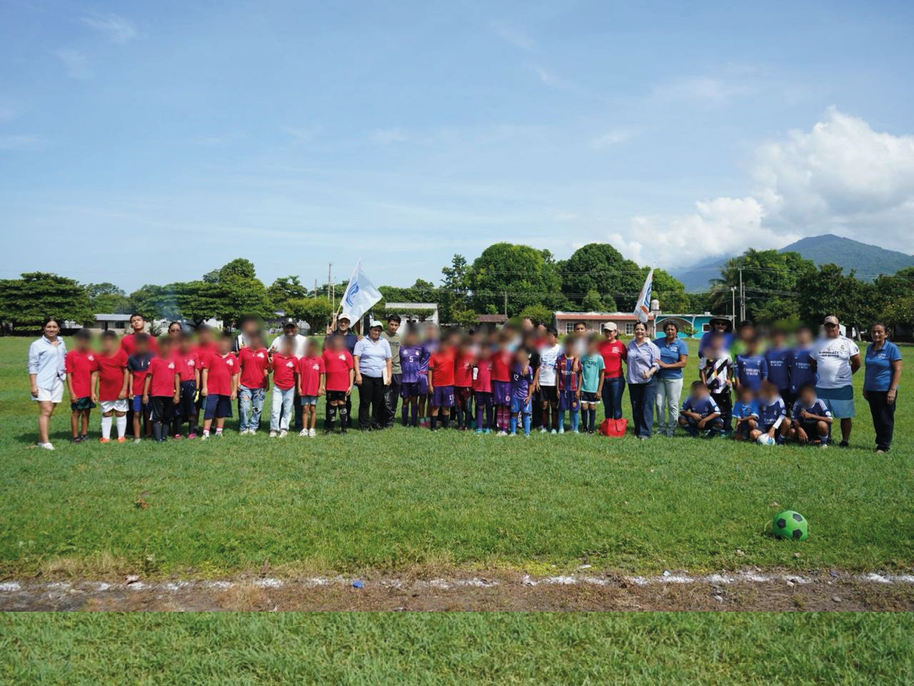 Torneo relámpago de futbol infantil mixto en Valdavia, Mapastepec.