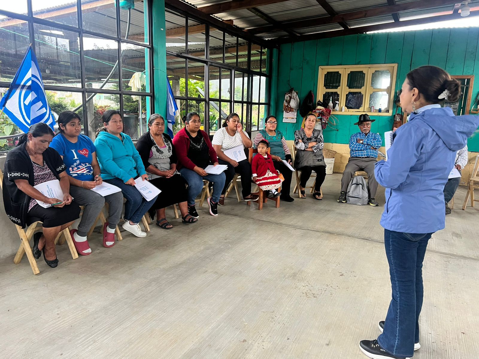 Impartición del Taller de Introducción al Partido en San Cristóbal de las Casas.