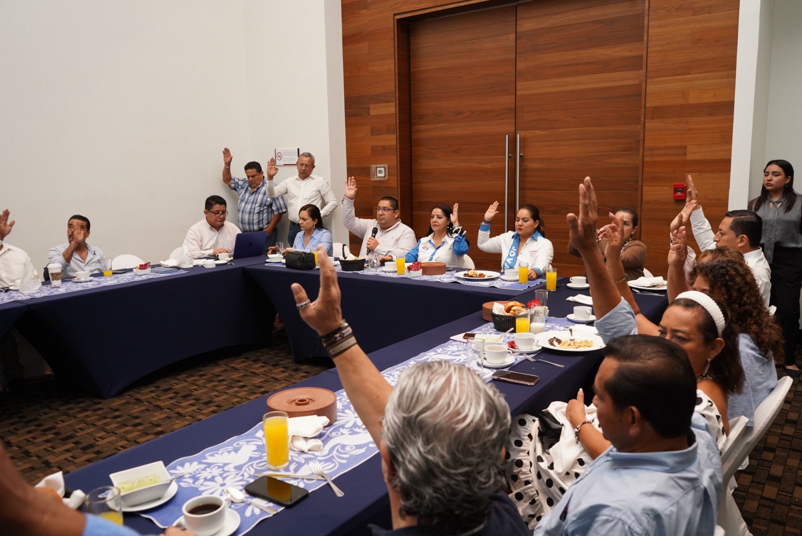 Se celebró la sesión de la Comisión Permanente Estatal del PAN Chiapas.