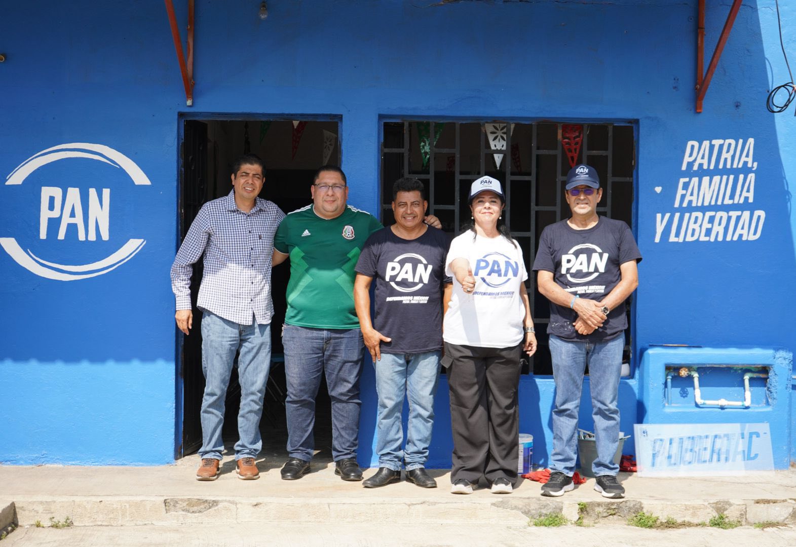 Continuamos con las actividades del #RelanzamientoPAN en Tuxtla Chico.