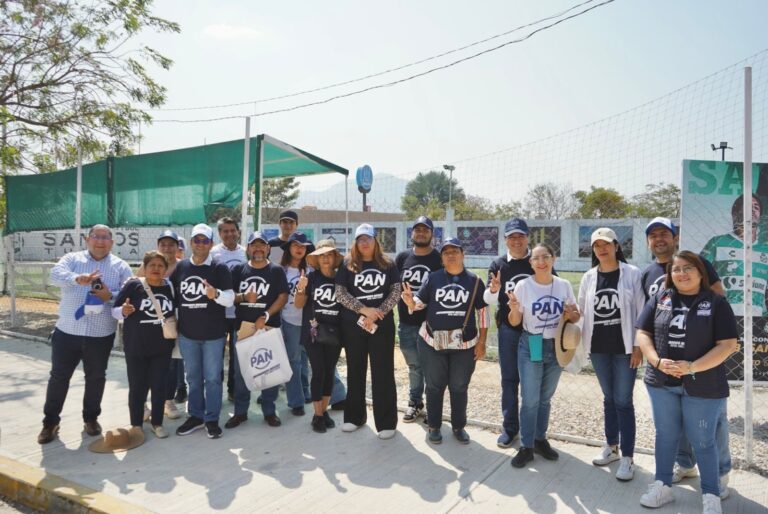 El PAN en las calles de la capital.