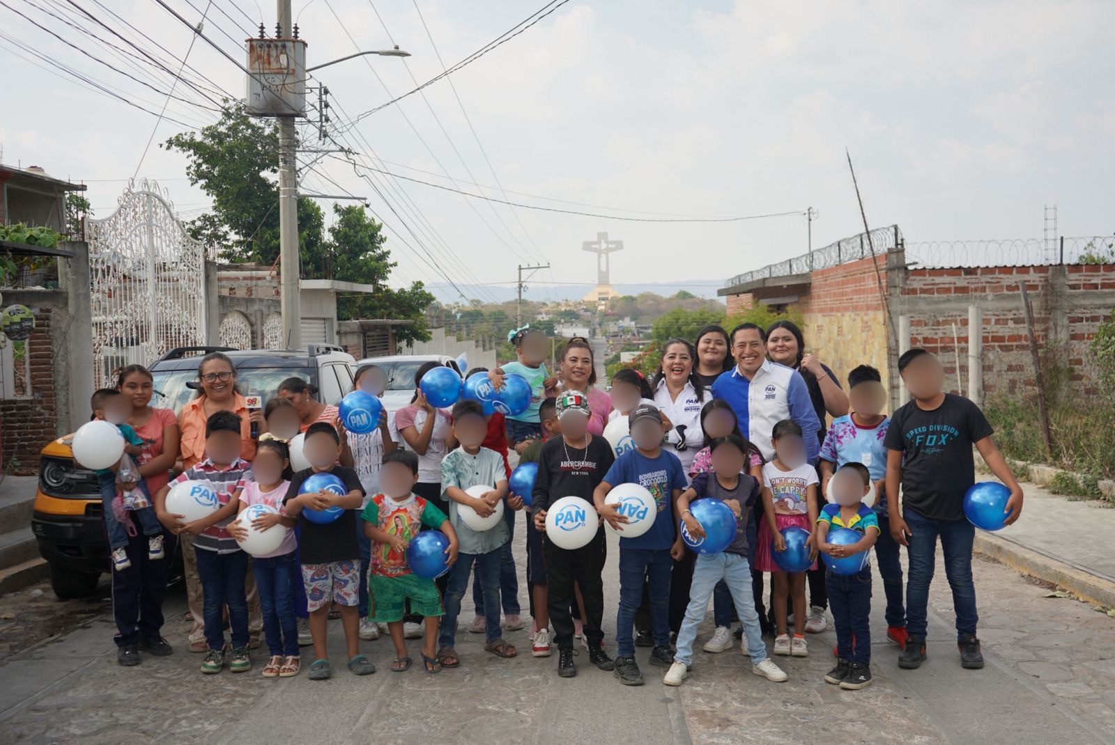 En Copoya, el Día de la Niñez convocó a familias, niñas y niños