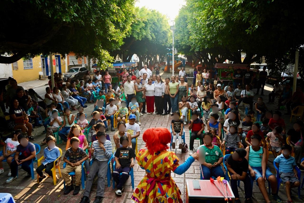 Desde el Parque Manuel Gómez Morín, celebramos a las niñas y niños de Tuxtla Gutiérrez en su día