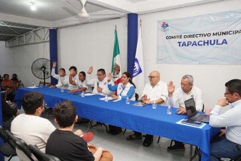 Tapachula fue sede de la segunda sesión itinerante del Comité Directivo Estatal del PAN Chiapas.