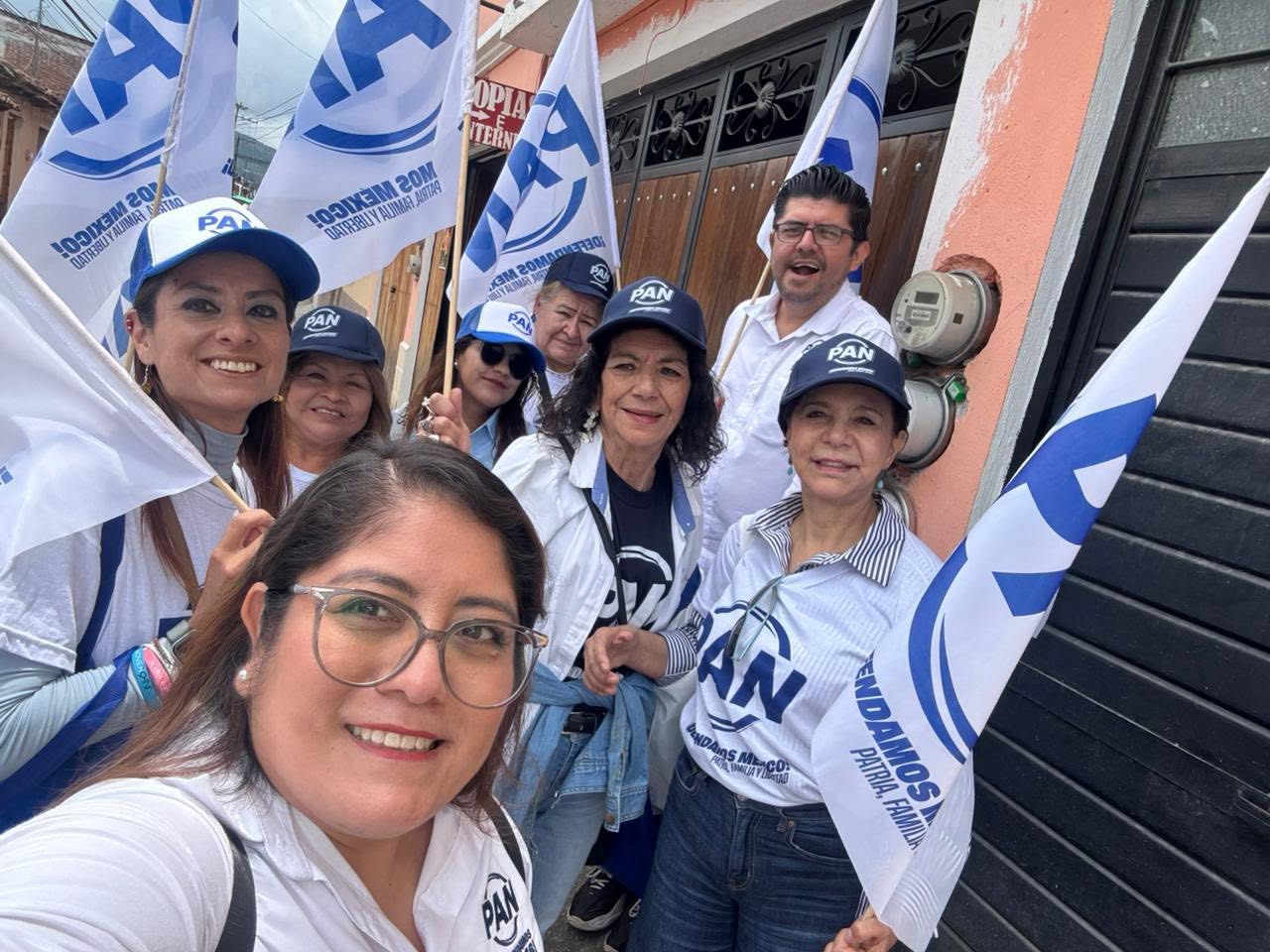 San Cristóbal de Las Casas se sumó al Terremoto Azul de Acción Nacional.