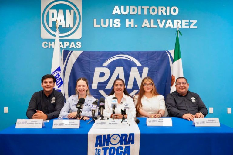 Recibimos en el PAN Chiapas a Daniela Aguilar Rodríguez, Secretaria Nacional de Acción Juvenil.