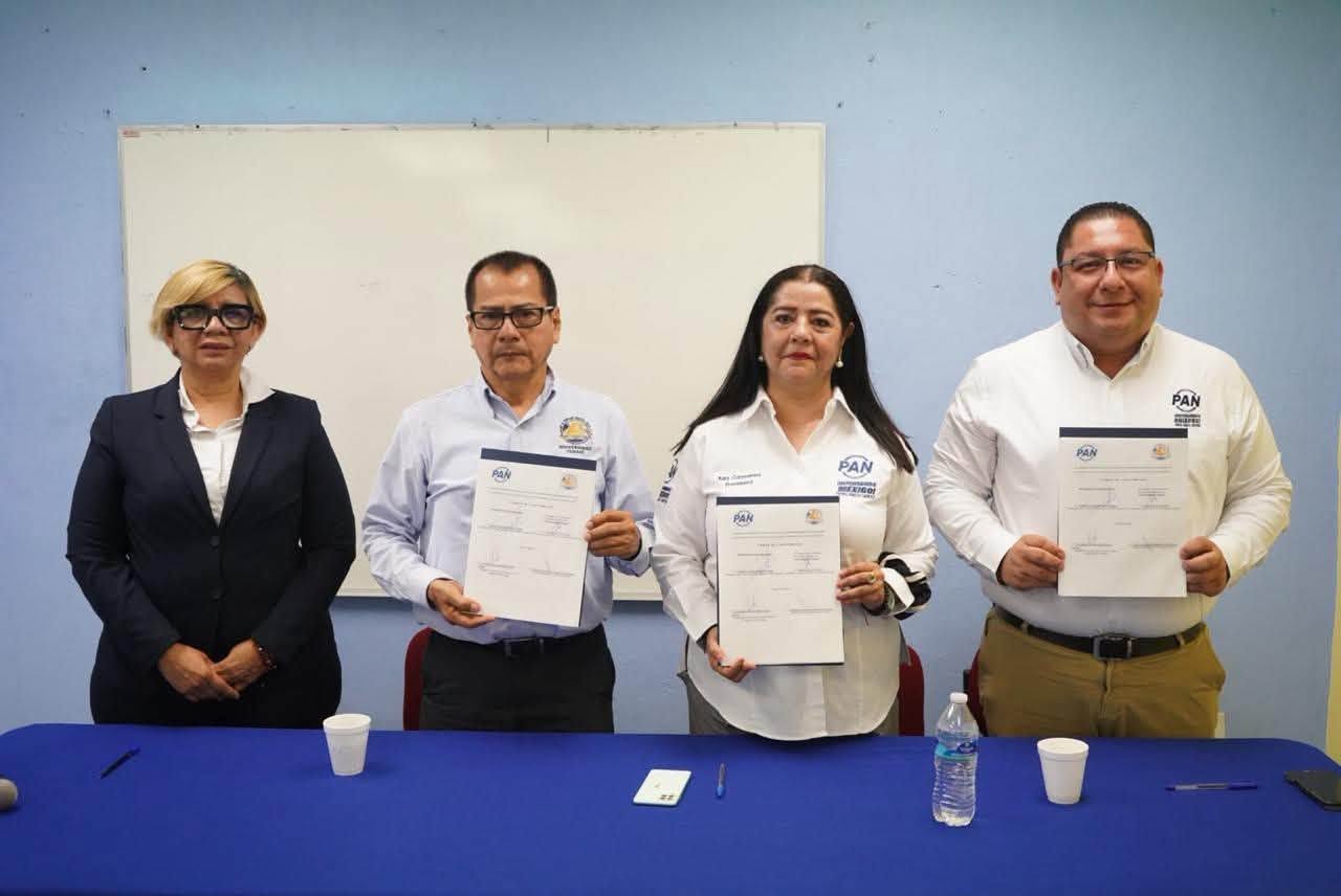 El Comité Directivo Estatal del PAN Chiapas y la Universidad TENAM renovaron su convenio de colaboración.